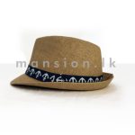 Anchor Ribbon Mens Fedora Hat