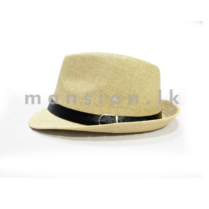 Buckle Band Mens Fedora Hat - Image 3