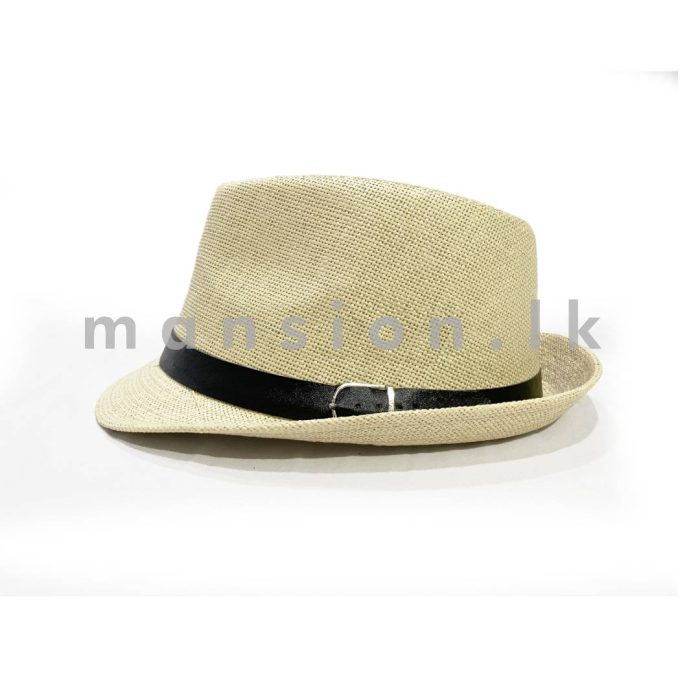 Buckle Band Mens Fedora Hat - Image 4