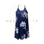 Cross-back Casual Short Dress