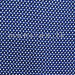 Denim & Flower Printed Shirt - Royal Blue - Image 2