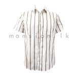Double Striped Short Sleeve Shirt