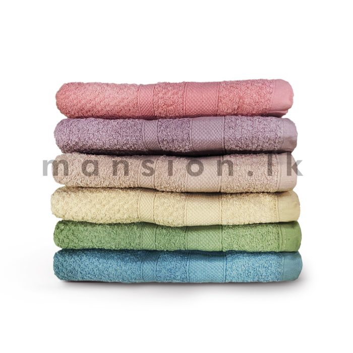 Embossed Material Bath Towel - Image 1