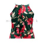 Floral Crop-leg Jumpsuit - Image 2
