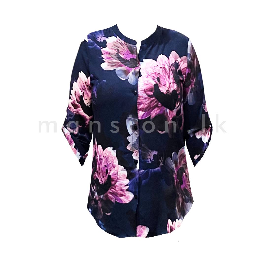 Foldable-Long-Sleeve-Top-Purple.jpg Foldable Long Sleeve Top - Purple - Image 1