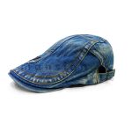 Beret Forward Denim Cap - Image 3