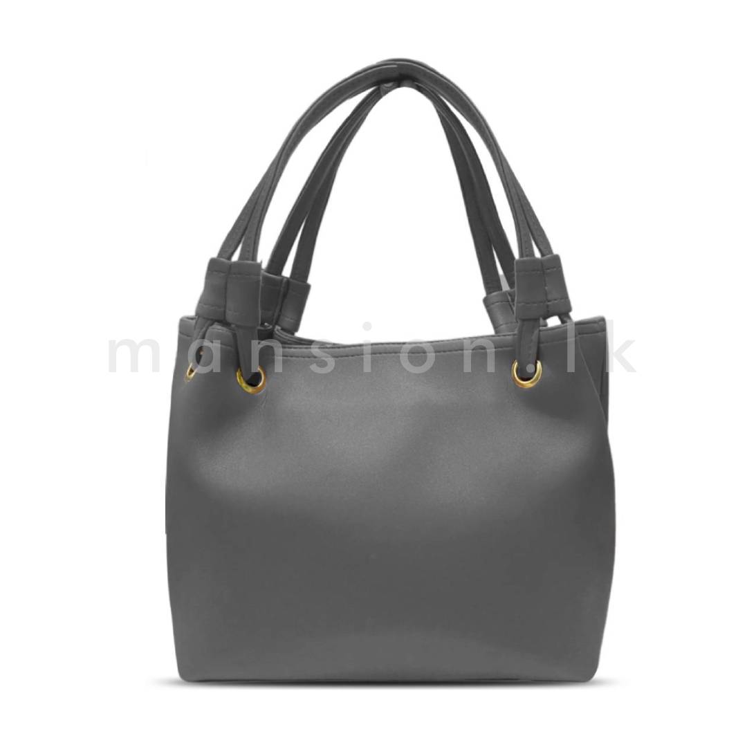 Gazette-Shoulder-Bag-Grey.jpg Gazette Shoulder Bag - Grey - Image 1