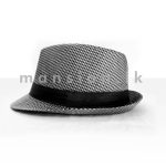 Houndstooth Printed Mens Fedora Hat