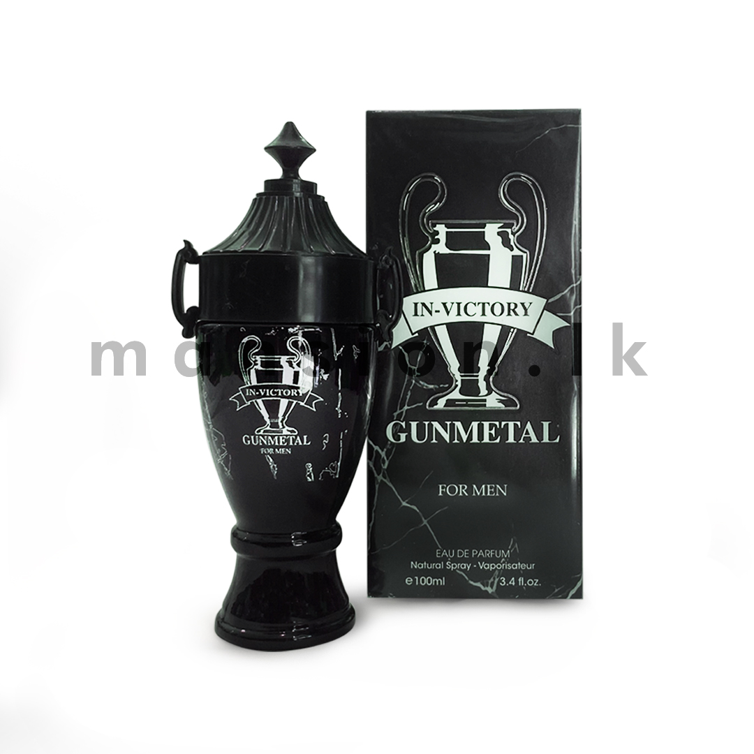In-Victor-Gunmetal-EDP-100ml.jpg In-Victory Gunmetal EDP - 100ml - Image 1