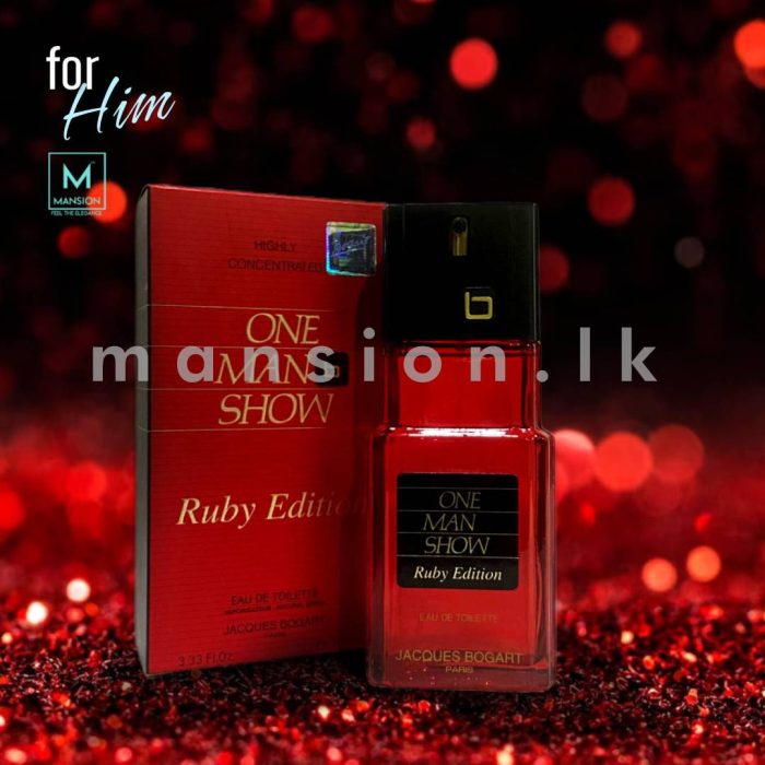 Jacques Bogart One Man Show Ruby Edition EDT - 100 ml - Image 1