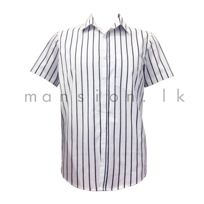 Med Striped Short Sleeve Shirt - Image 1