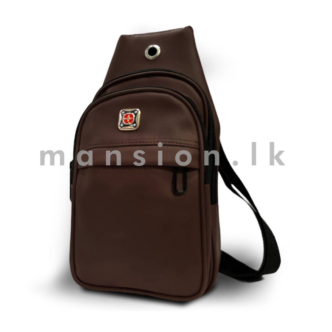 Mens-Chest-Bag-Coffee.jpg Men's Chest Bag - Coffee - Image 1