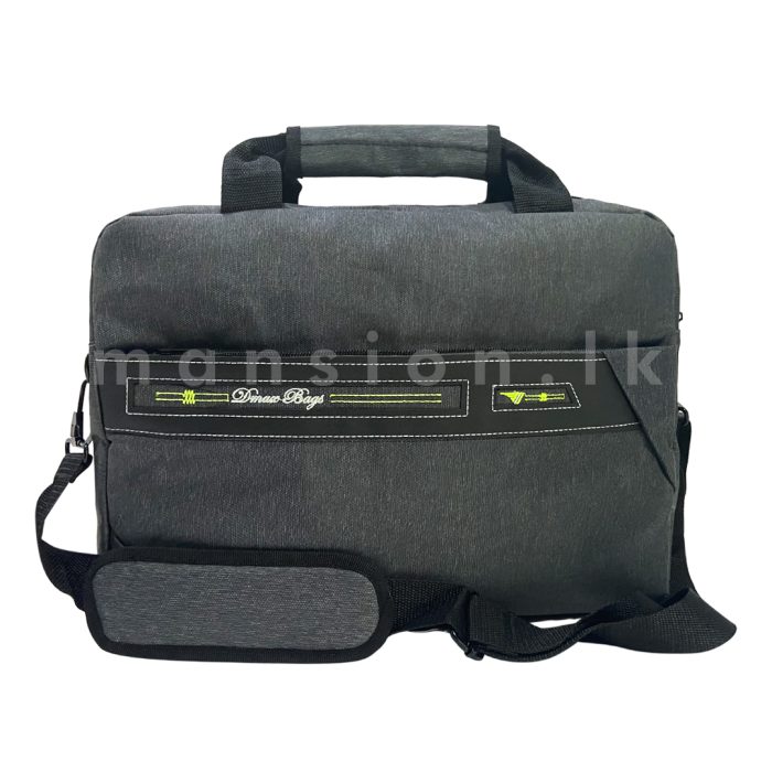 Men's Laptop Bag - Grey - Image 1
