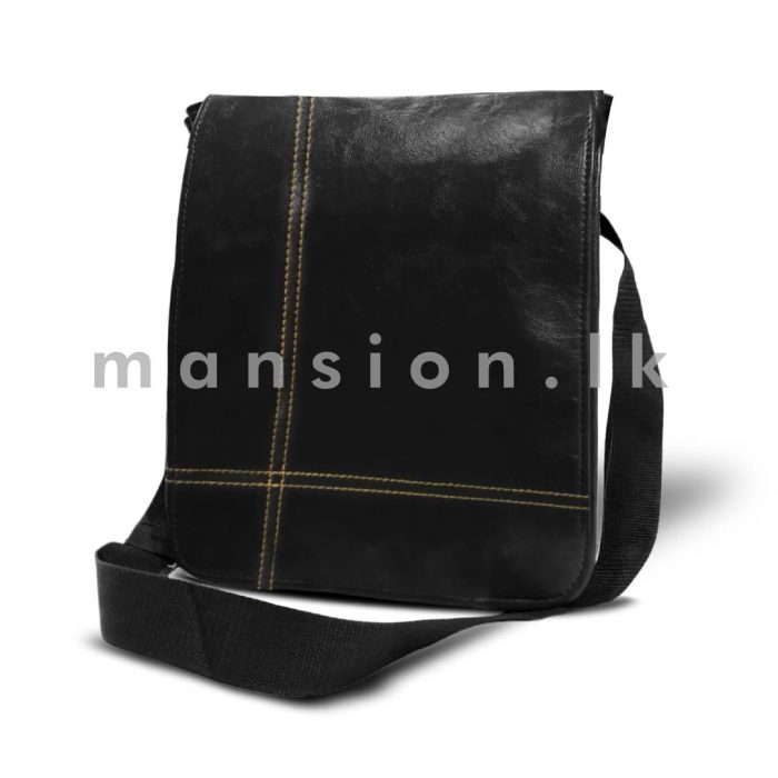 Men's Large Side Bag - Black - Image 1