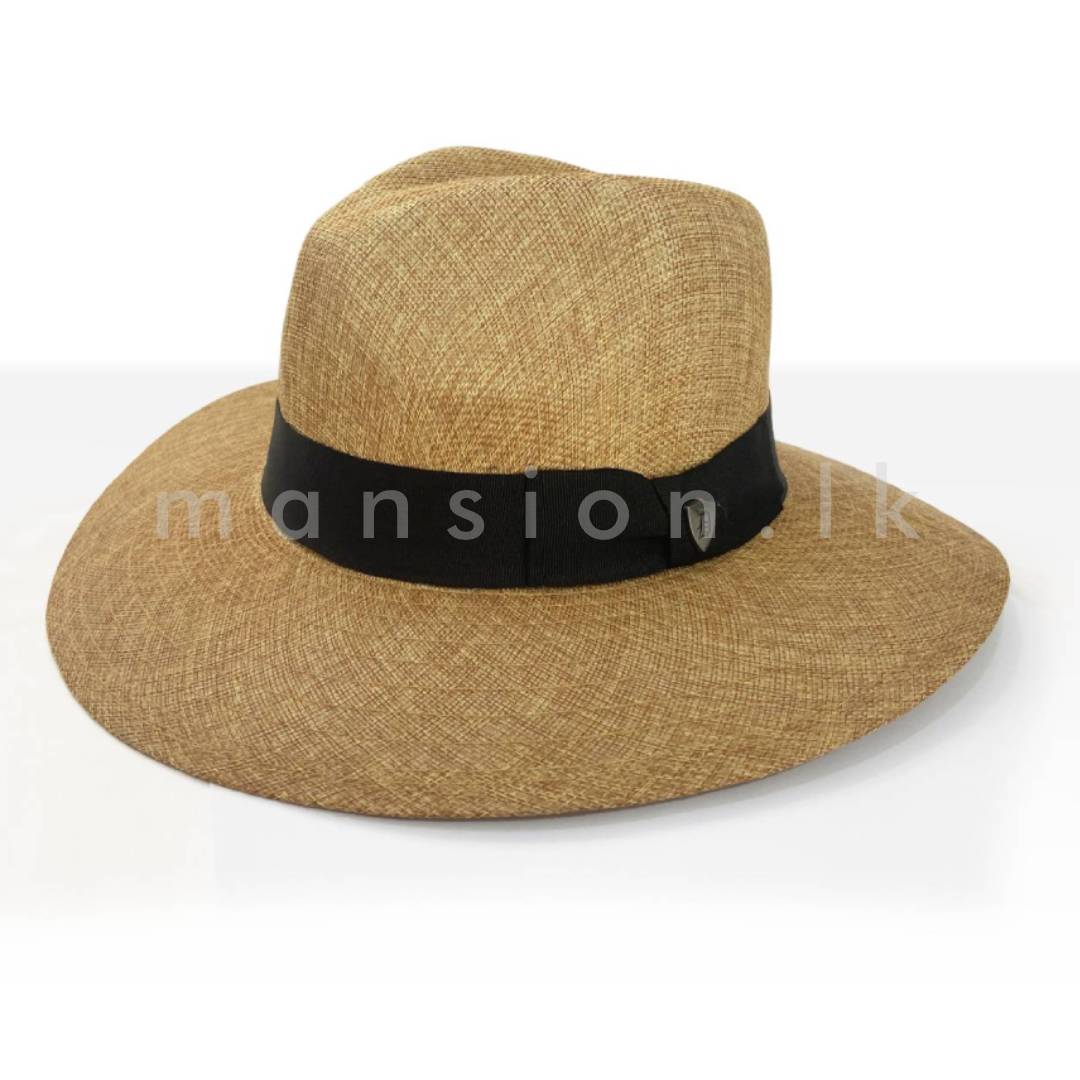 Mens-Linen-Hat-Tan.jpg Mens Linen Hat - Tan - Image 1