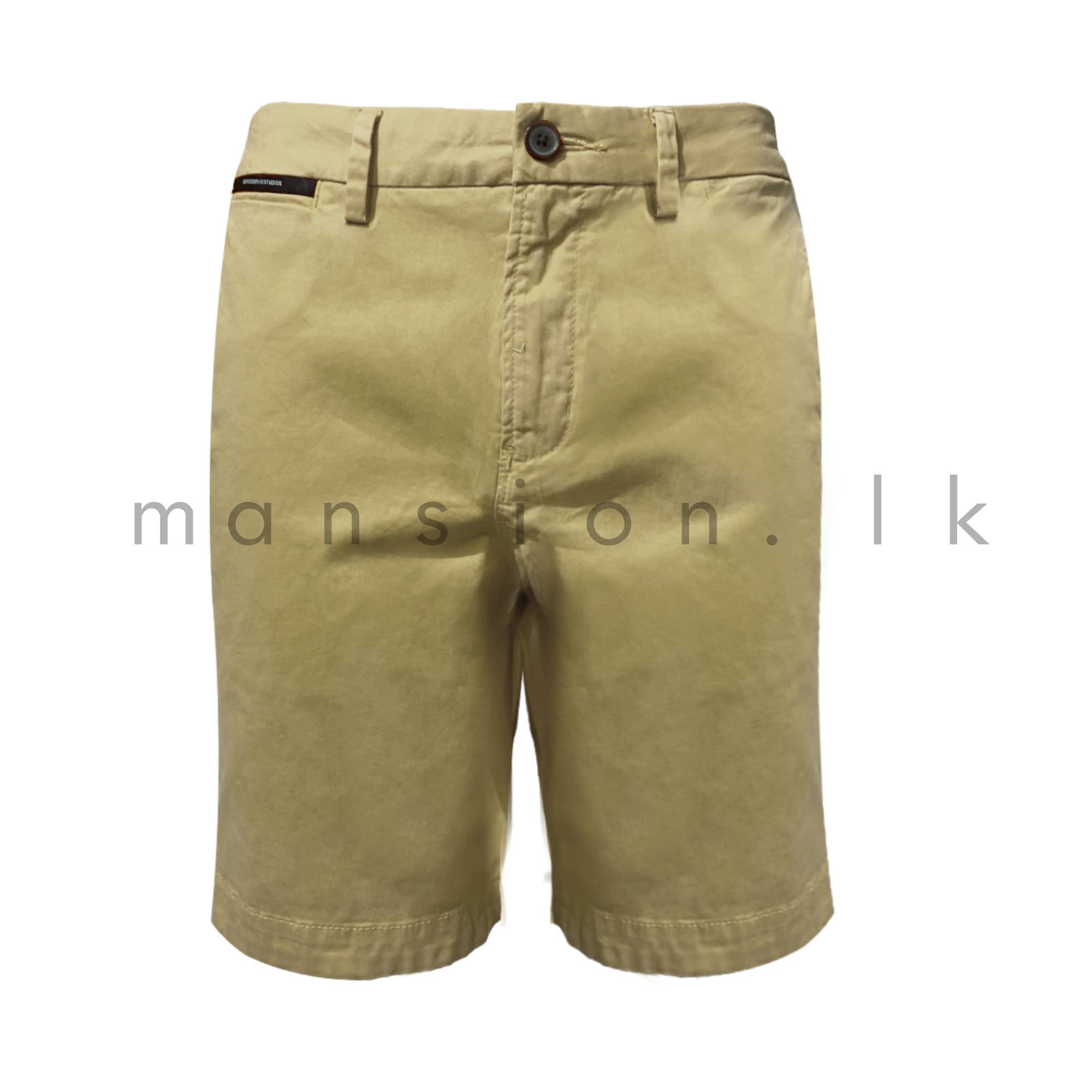 Mens-Regular-Fit-Short-Beige.jpg Men’s Regular Fit Short - Beige - Image 1