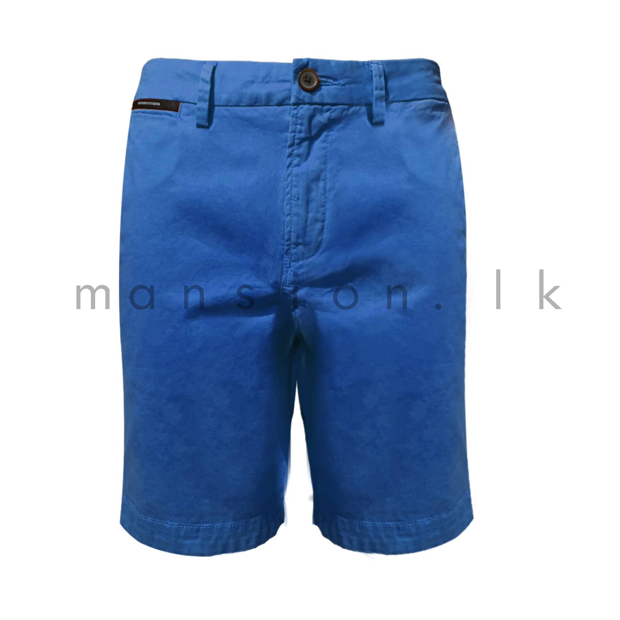 Mens-Regular-Fit-Short-Blue.jpg Men’s Regular Fit Short - Blue - Image 1