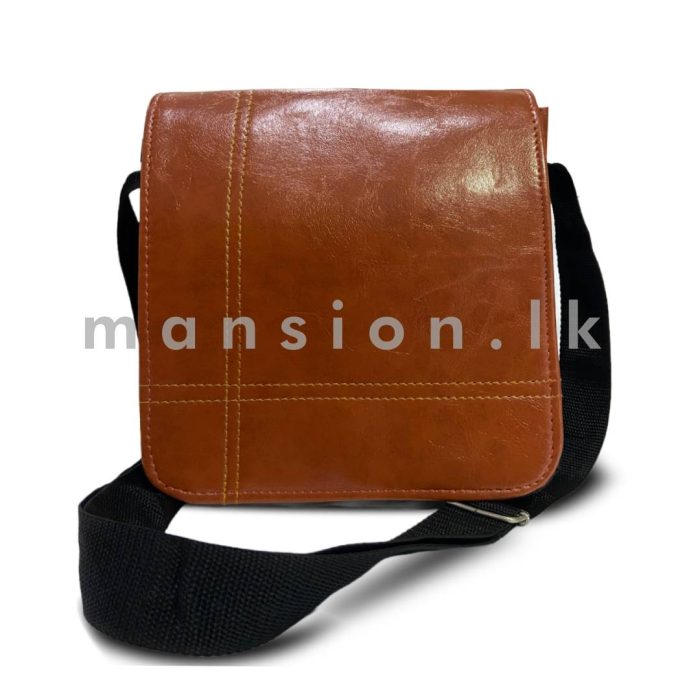 Men's Side Bag - Tan - Image 1
