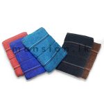 Mini Check Border Bath Towel