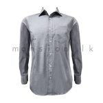 Mini Checked Long Sleeve Shirt - Ash