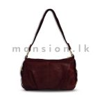 Mini Pouch Shoulder Bag - Maroon