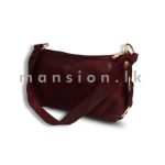 Mini Pouch Shoulder Bag - Maroon - Image 2