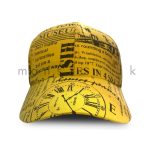 Newspaper Print Cap - Image 4
