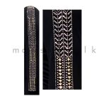 One Shoulder Bodycon Maxi Dress - Black - Image 2