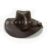 Plain Retro Cowboy Hat - Coffee