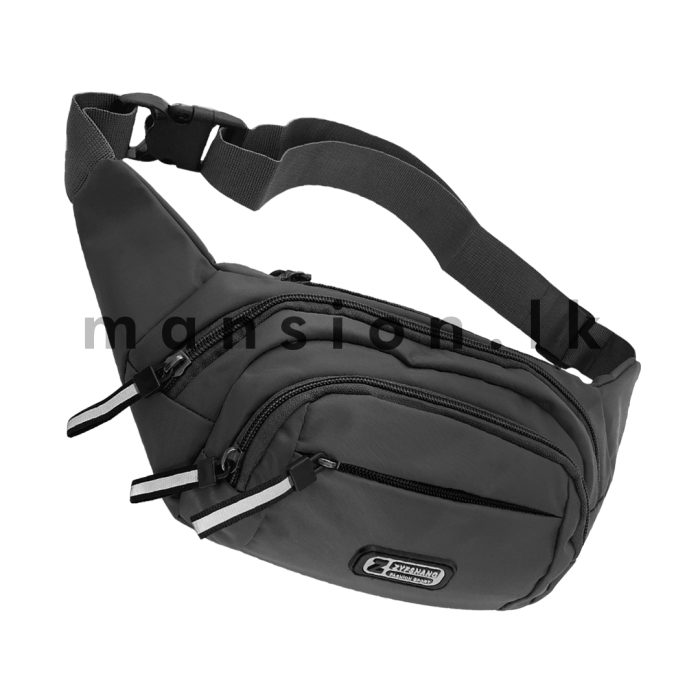 Pouch Style Fanny Pack - Grey - Image 1