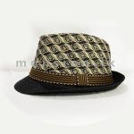 Printed Mens Fedora Hat - Image 3