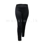 Printed Stretch Pant - Charcoal