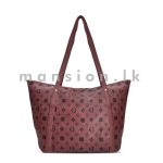 Printed Tote Bag - Pink