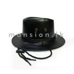 Retro Cowboy Hat - Black