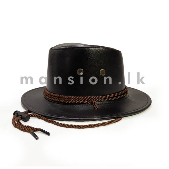 Retro Cowboy Hat - Coffee - Image 1