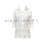 Revere Collar Shirt - Off White