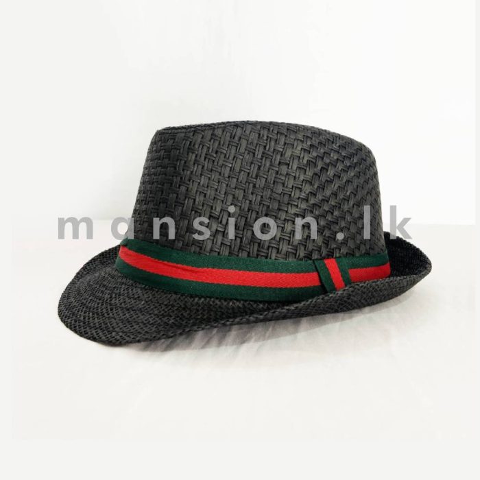 Ribbon Mens Fedora Hat - Image 4