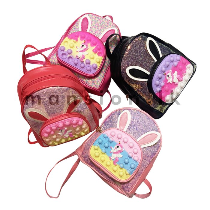 Sequin Mini Fidget Backpack - Image 1
