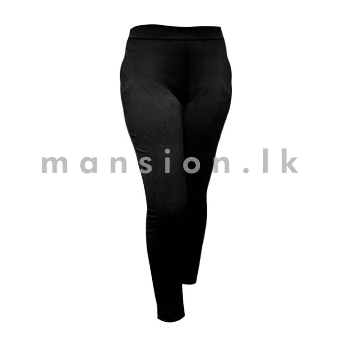 Side Pocket Detail Skinny Jean - Black - Image 1