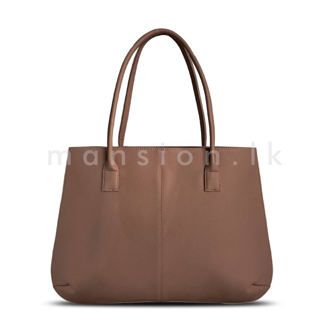 Slim-Tote-Bag-Chestnut.jpg Slim Tote Bag - Chestnut - Image 1