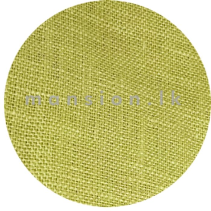 Straight-cut Linen Pant - Yellow - Image 2