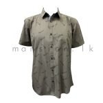 Text  Printed Short Sleeve Shirt