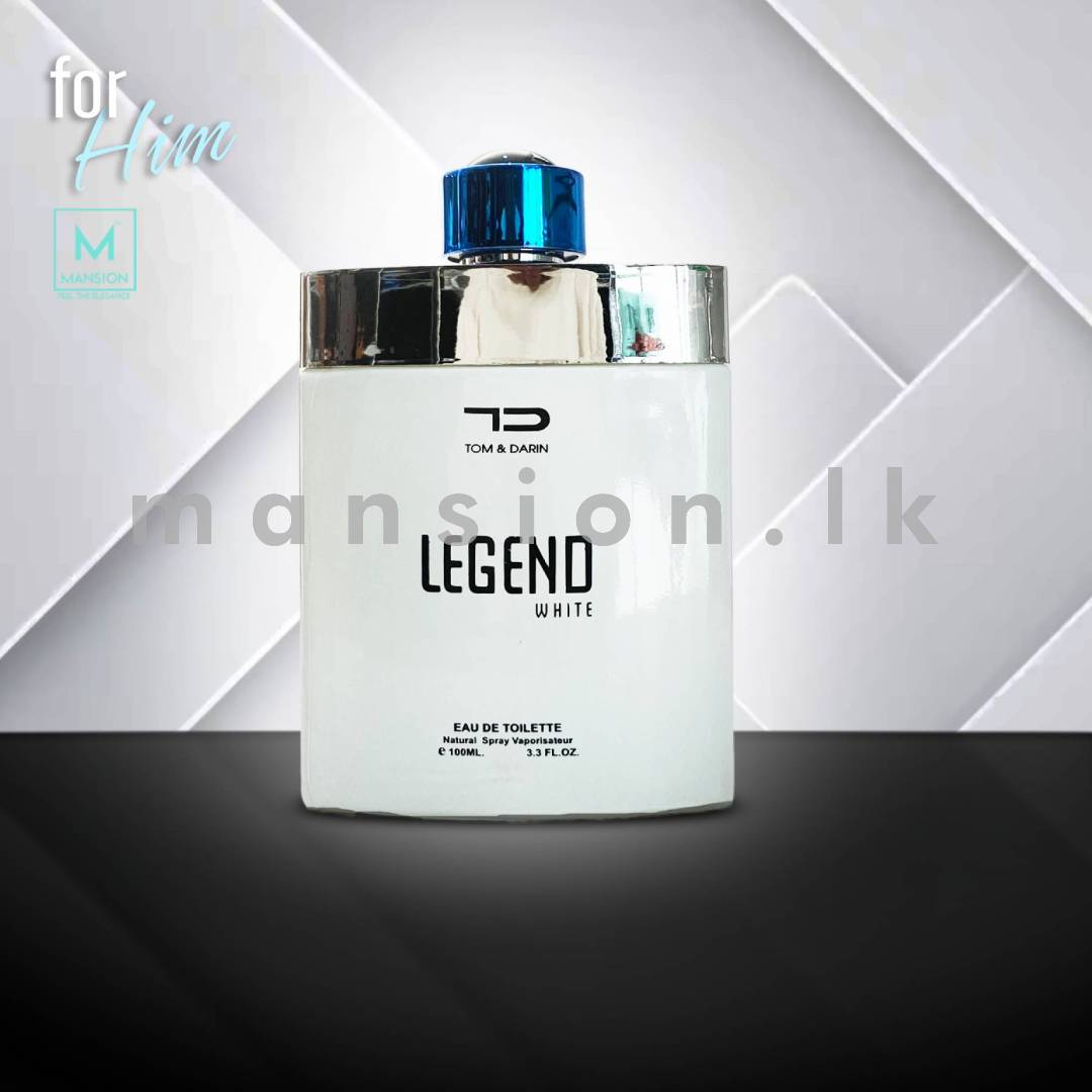 Tom-Darin-Legend-White-EDT-100ml.jpg Tom & Darin Legend White EDT - 100ml - Image 1