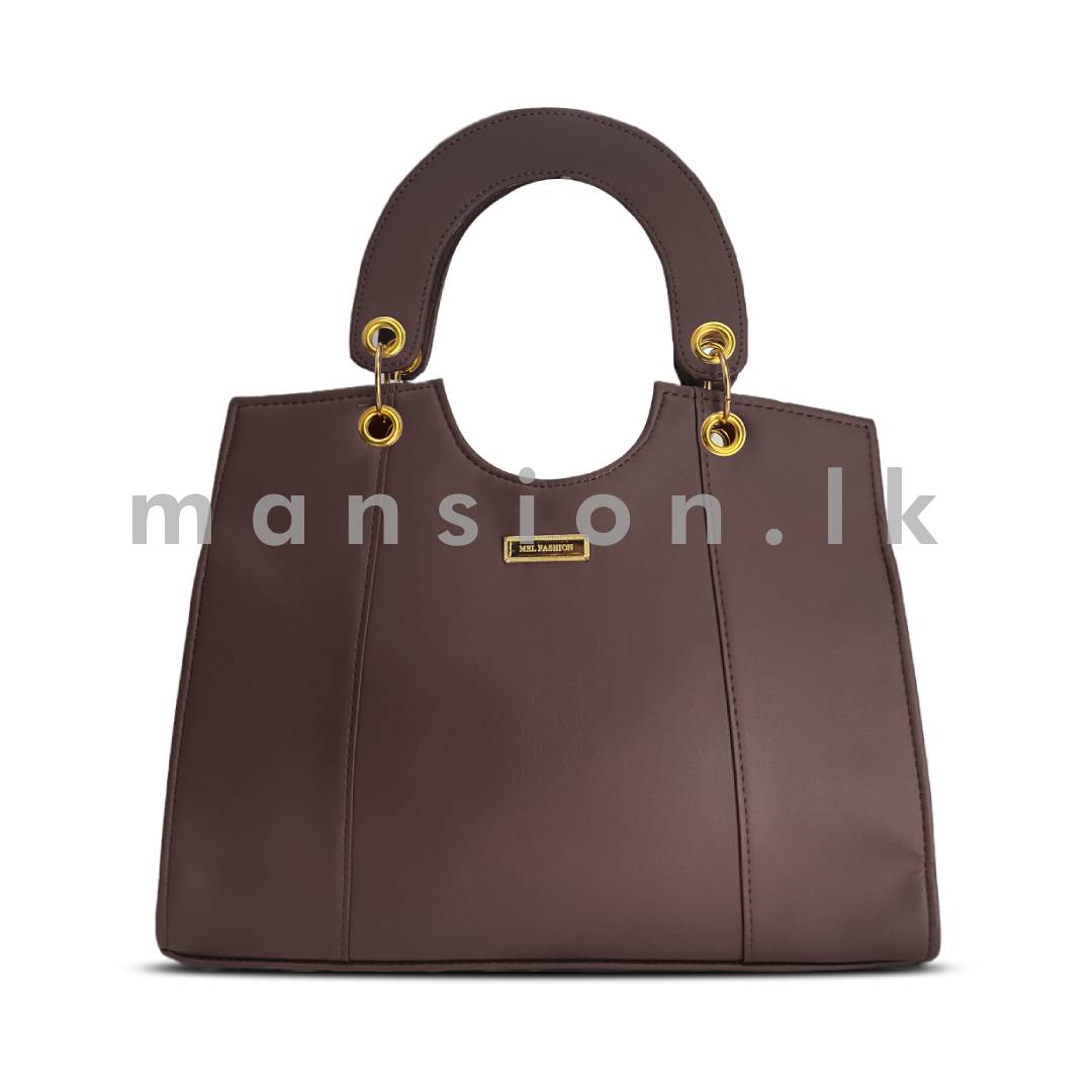 Top-Handle-Handbag-Fig.jpg Top Handle Handbag - Fig - Image 1