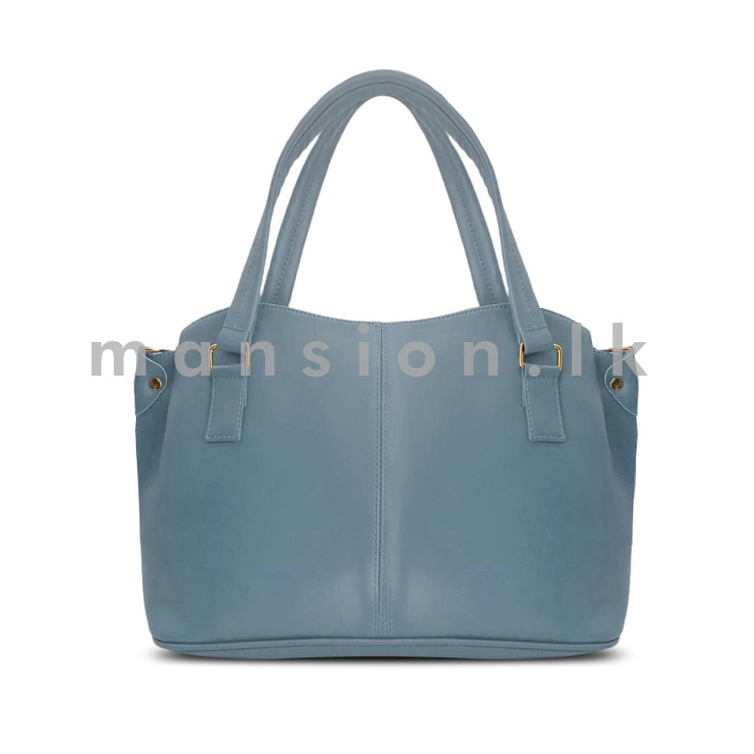 Wavy-Medium-Hand-Bag-Ice-Blue.jpg Wavy Medium Hand Bag - Ice Blue - Image 1