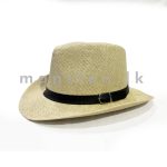 Wide Brim Buckle Band Mens Hat - Image 2