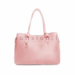 Vertical Zip Detail Satchel Handbag - Image 21