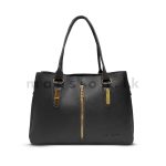 Vertical Zip Detail Satchel Handbag - Image 17