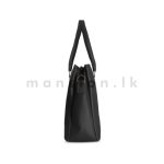 Vertical Zip Detail Satchel Handbag - Image 18