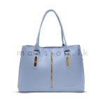 Vertical Zip Detail Satchel Handbag - Image 14